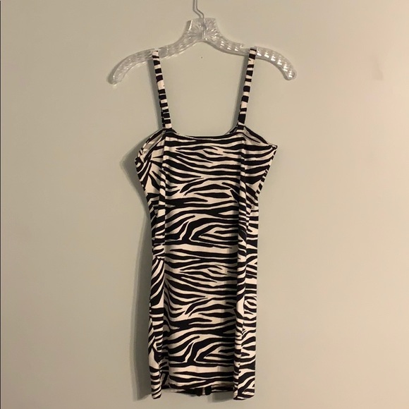 Zebra Print Dress - Picture 2 of 2